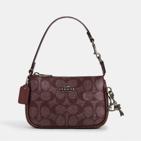 Coach Boxed Nolita Bag 15 In Signature Canvas - Picture 1 of 9